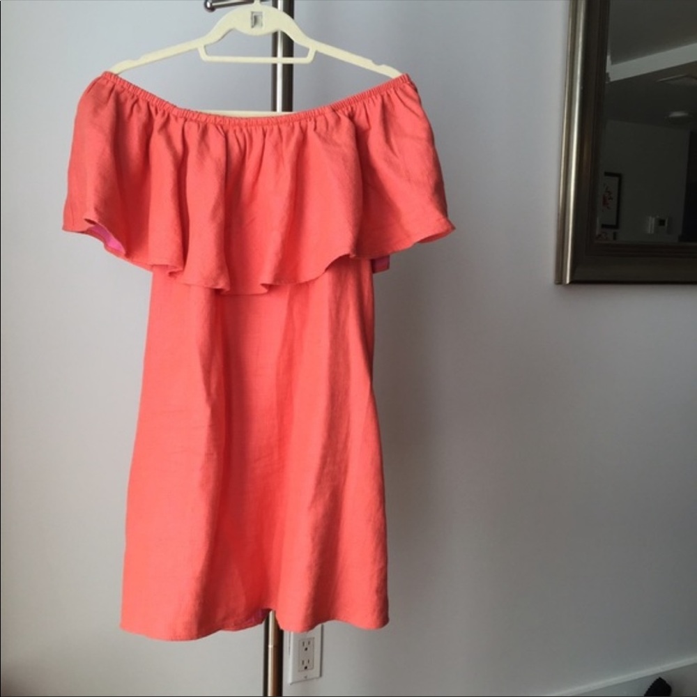 Reformation Nashville Dress Off-Shoulder